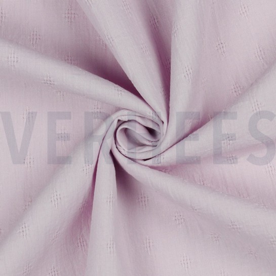 COTON DOBBY LAVÉ LILAS #7