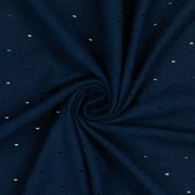 EYELET STRETCH NAVY (thumbnail) #2