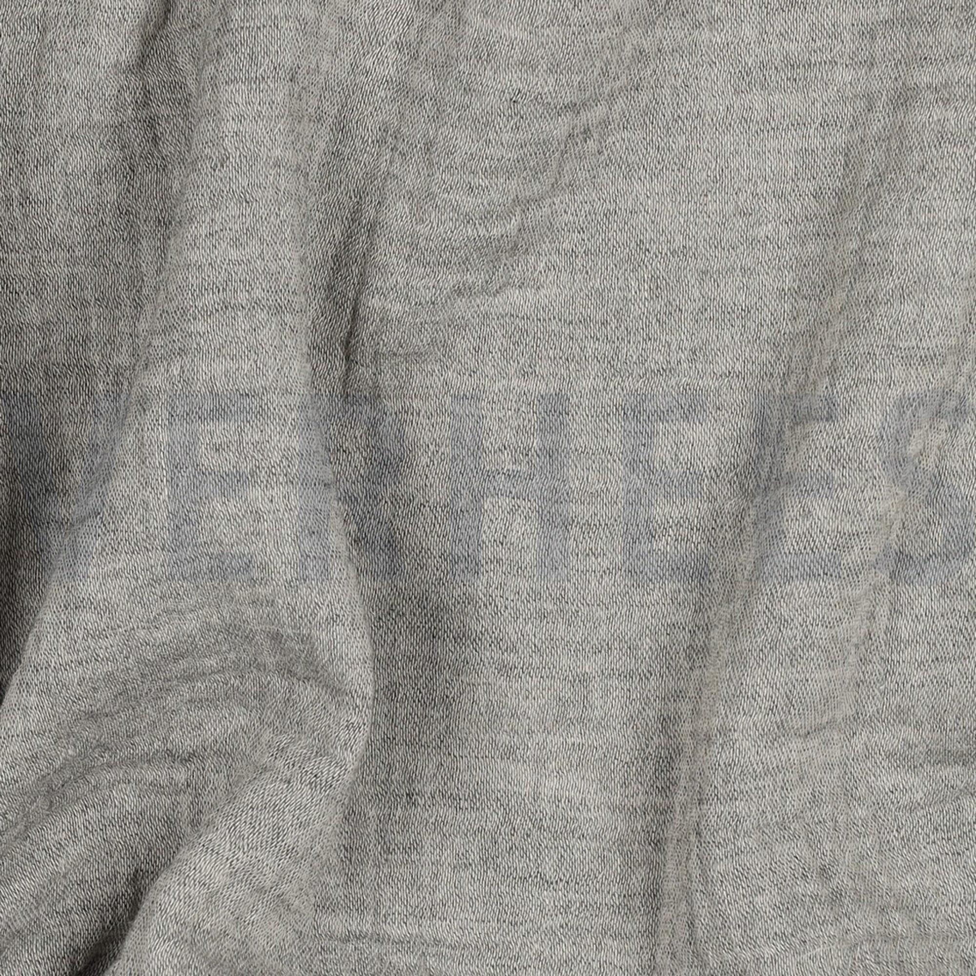 DOUBLE GAZE DE COTON MELANGE SABLE CHINÉ (high resolution) #2