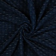 JACQUARD JERSEY LUREX MARINEBLAU (thumbnail) #2