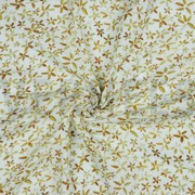 DOUBLE GAZE DE COTON FLEURS BLANC (thumbnail) #2