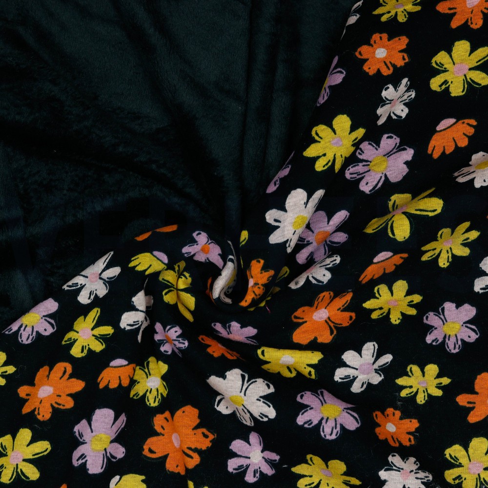 PURRING FUR FLEURS NOIR #7