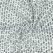 DOUBLE GAUZE STREPEN GEBROKEN WIT (thumbnail) #2