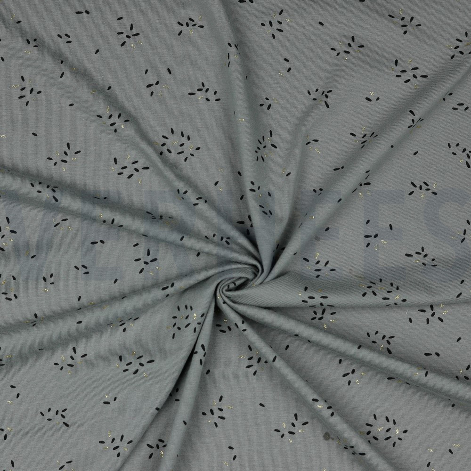 JERSEY GLITTER STRIPES ROCK GREY (high resolution) #2