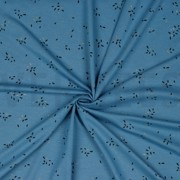 JERSEY GLITTER STREPEN JEANSBLAUW (thumbnail) #2