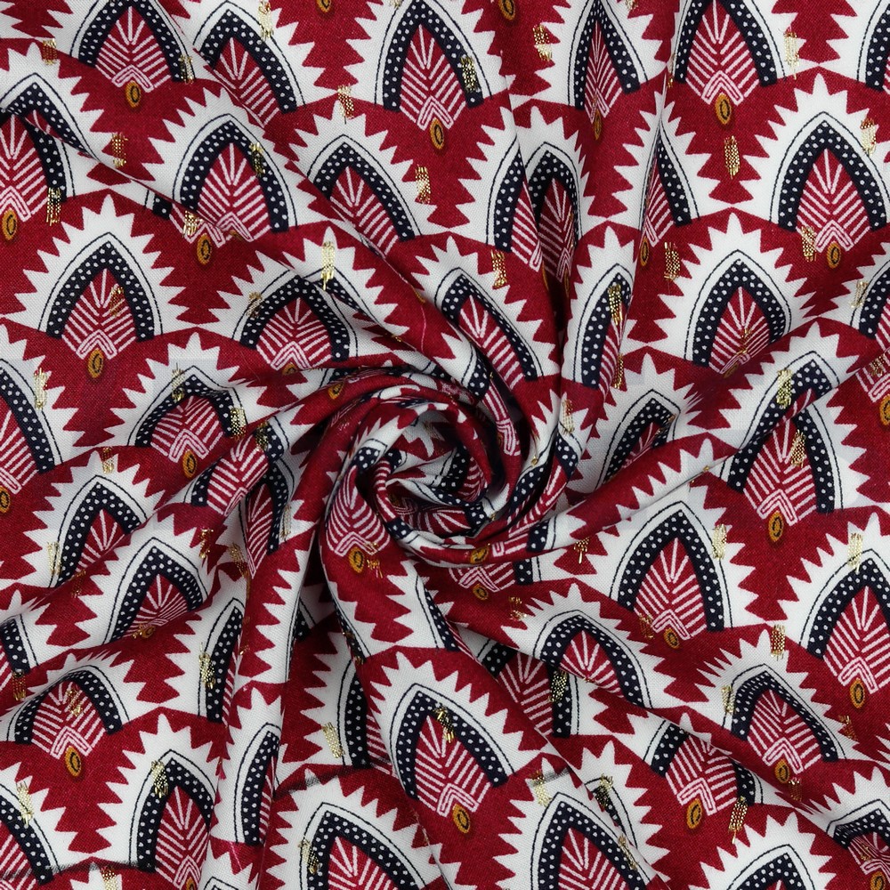 VISCOSE LUREX BOHÈME BAIE #7