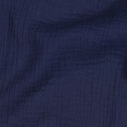 DOUBLE GAUZE MARINEBLAUW (thumbnail) #2