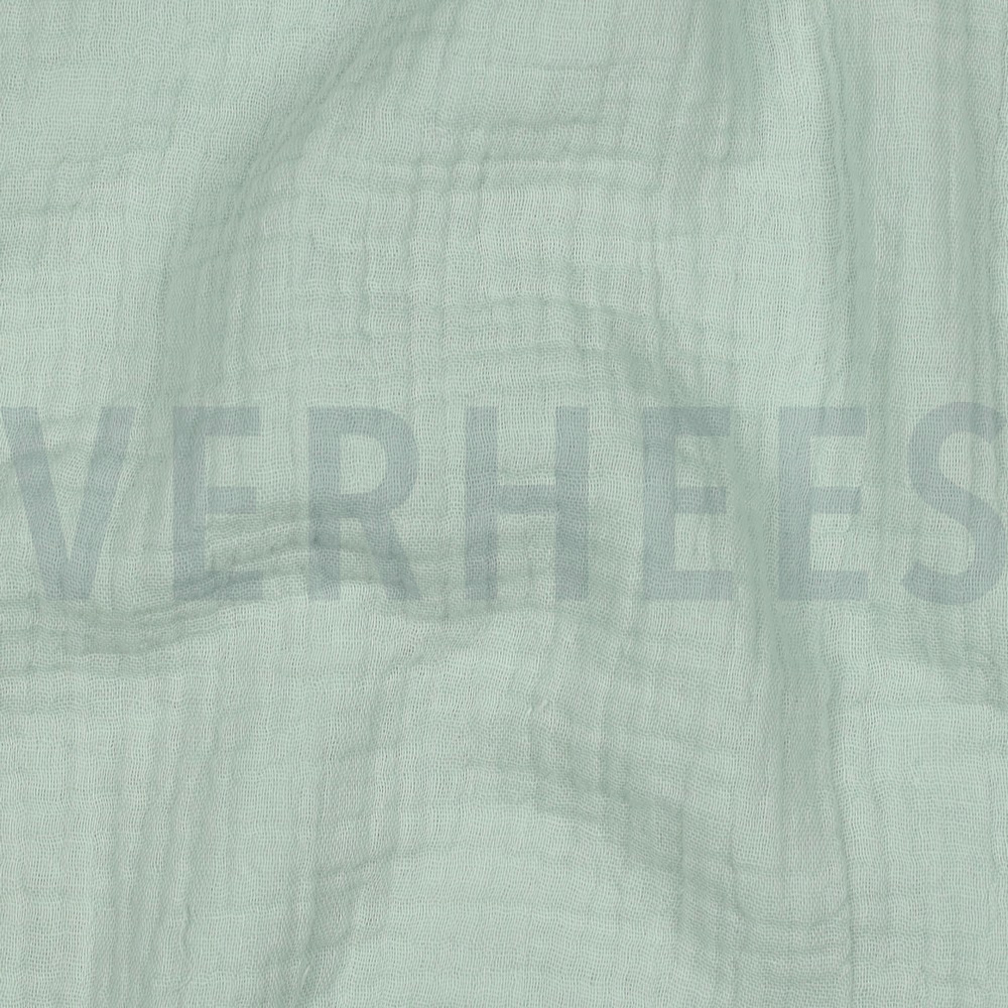 DOUBLE GAZE DE COTON MENTHE (high resolution) #2