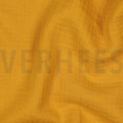 DOUBLE GAUZE DONKERGEEL (thumbnail) #2