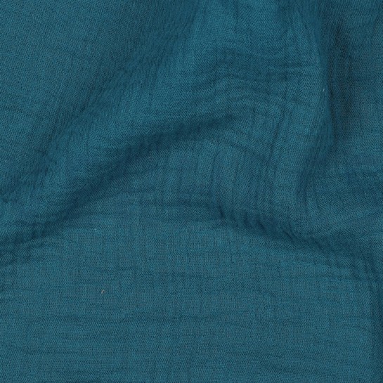 DOUBLE GAUZE PETROL #7