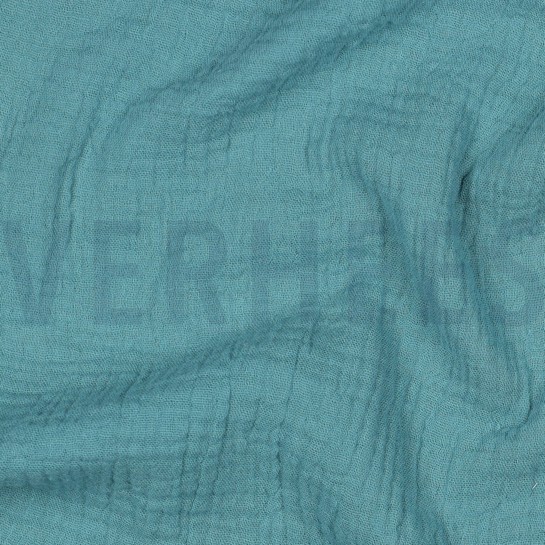 DOUBLE GAUZE BLUE SHADOW #7