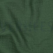 DOUBLE GAUZE DONKERGROEN (thumbnail) #2