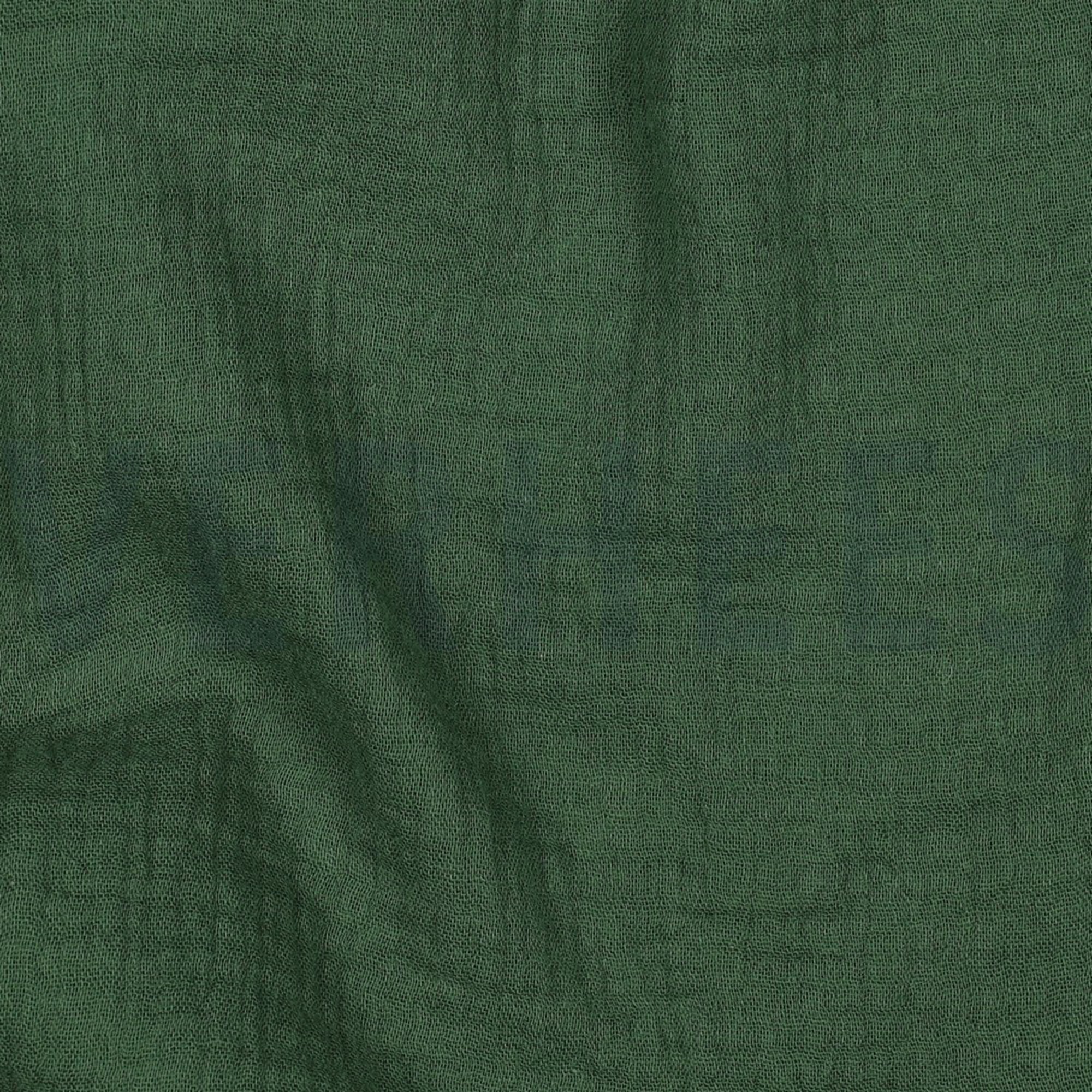 DOUBLE GAUZE DONKERGROEN (high resolution) #2