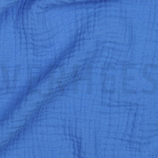 MUSSELIN KÖNIGSBLAU #7