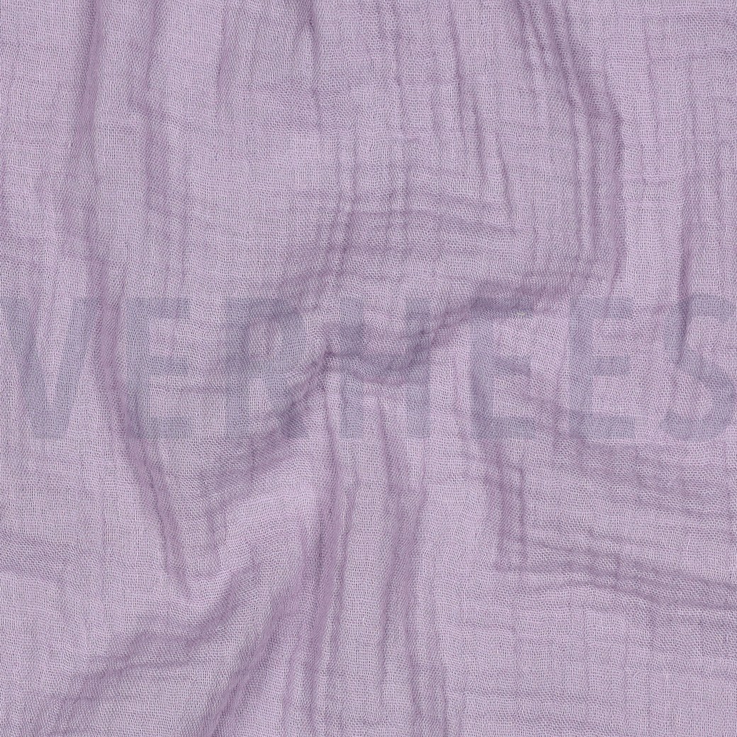 DOUBLE GAUZE DARK LILAC #7