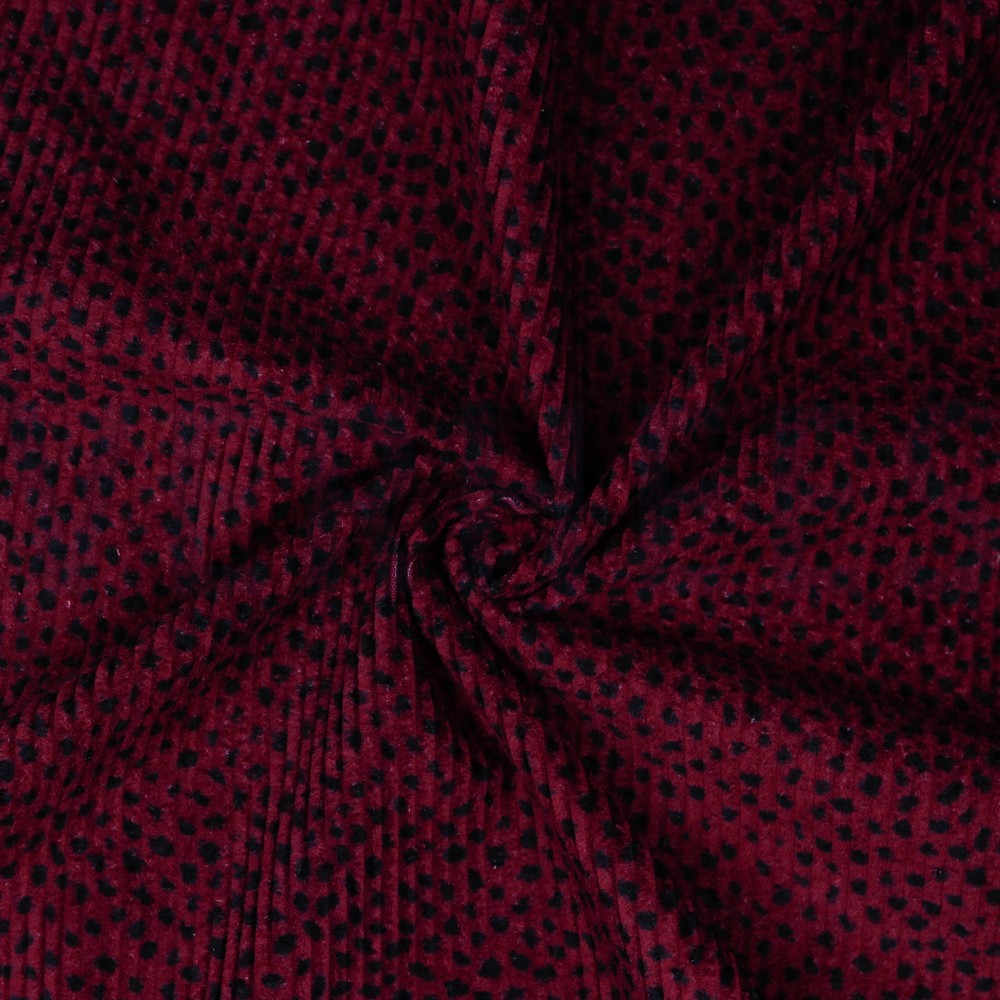 GEWASCHEN CORDUROY PUNKTE BEERE #7