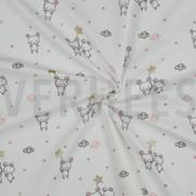 B-POPLIN GLITTER SWEET MOUSE ECRU (thumbnail) #2