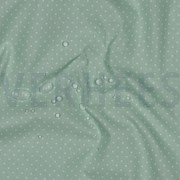 BESCHICHTETE BAUMWOLLE KLEINE PUNKTE MINZE (thumbnail) #2