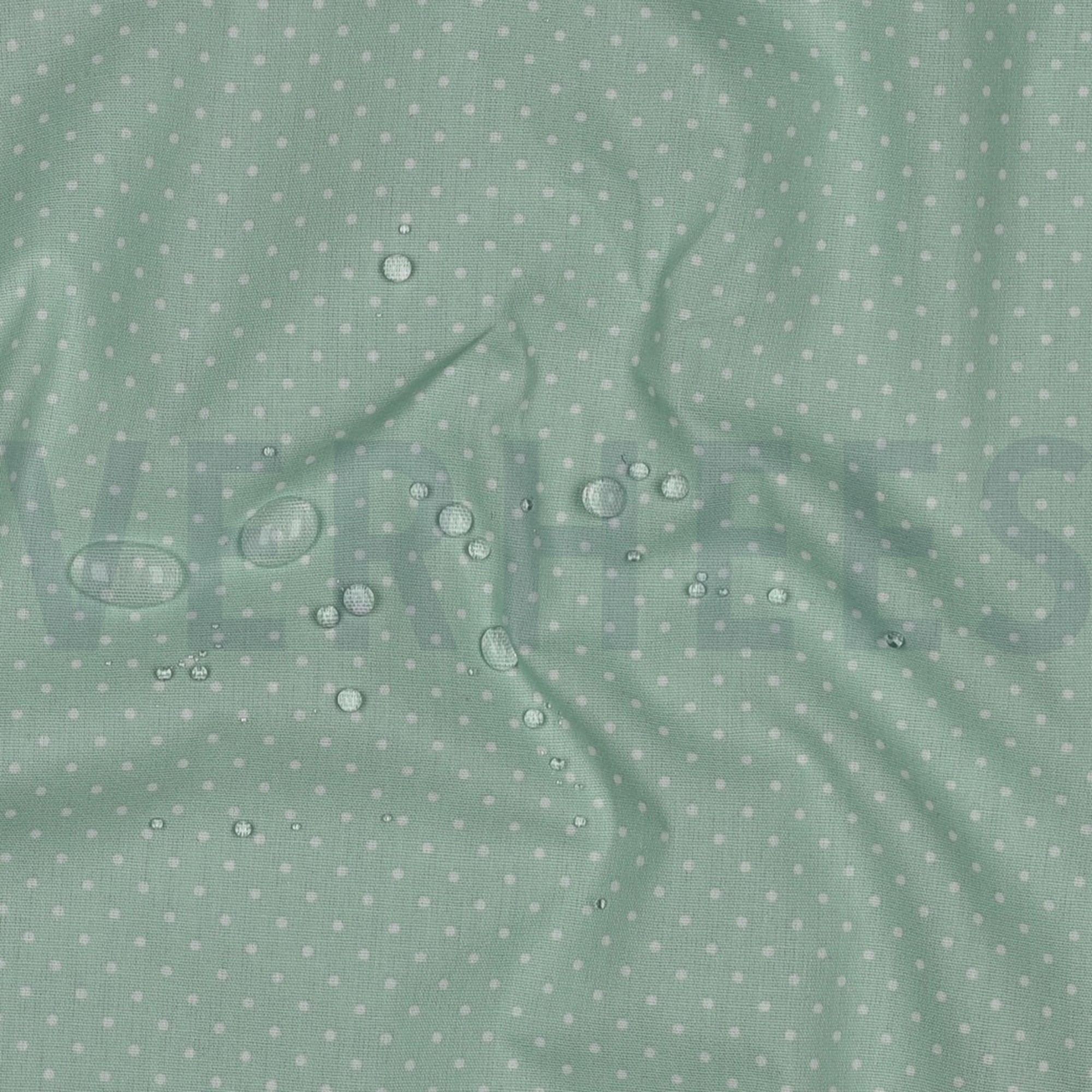 BESCHICHTETE BAUMWOLLE KLEINE PUNKTE MINZE (high resolution) #2