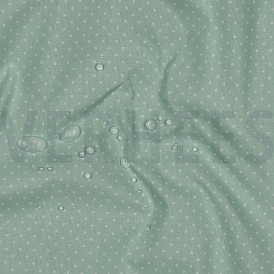 BESCHICHTETE BAUMWOLLE KLEINE PUNKTE MINZE #7