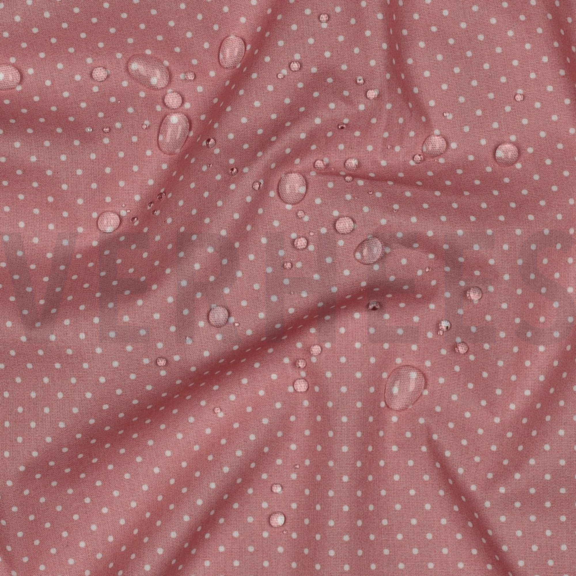 BESCHICHTETE BAUMWOLLE KLEINE PUNKTE ALTROSA (high resolution) #2