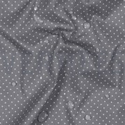 BESCHICHTETE BAUMWOLLE KLEINE PUNKTE GRAU (thumbnail) #2