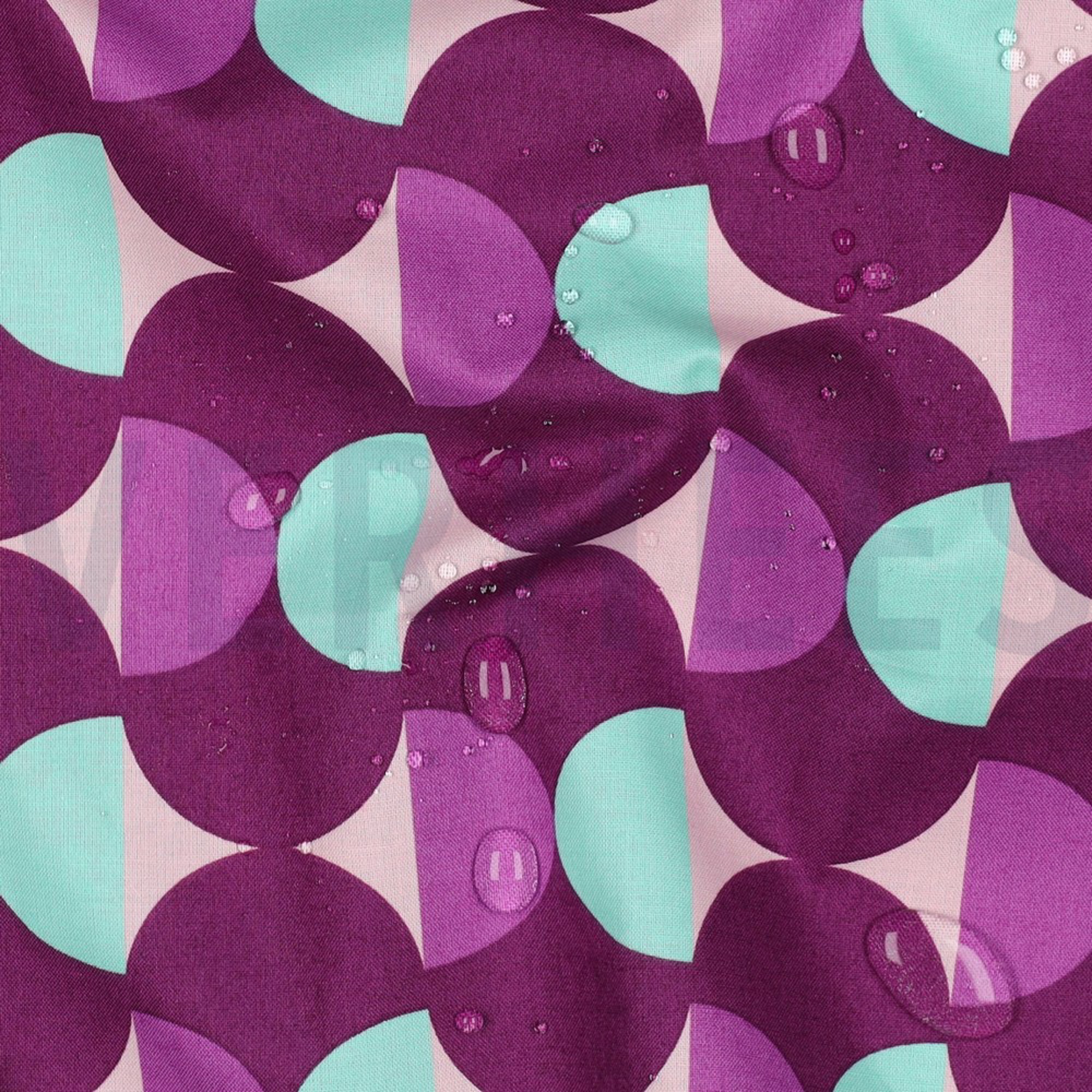 BESCHICHTETE BAUMWOLLE GRAFISCH LILA/VIOLETT (high resolution) #2