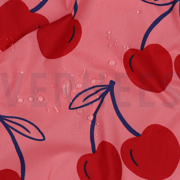 COATED COTTON CHERRIES PINK (thumbnail) #2