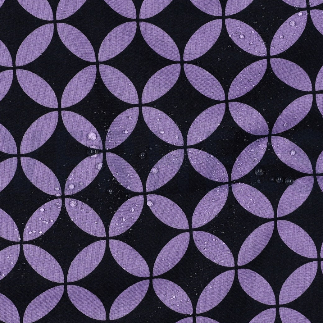 COATED KATOEN ABSTRACT MARINEBLAUW #7