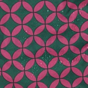 BESCHICHTETE BAUMWOLLE ABSTRACT GRÜN (thumbnail) #2