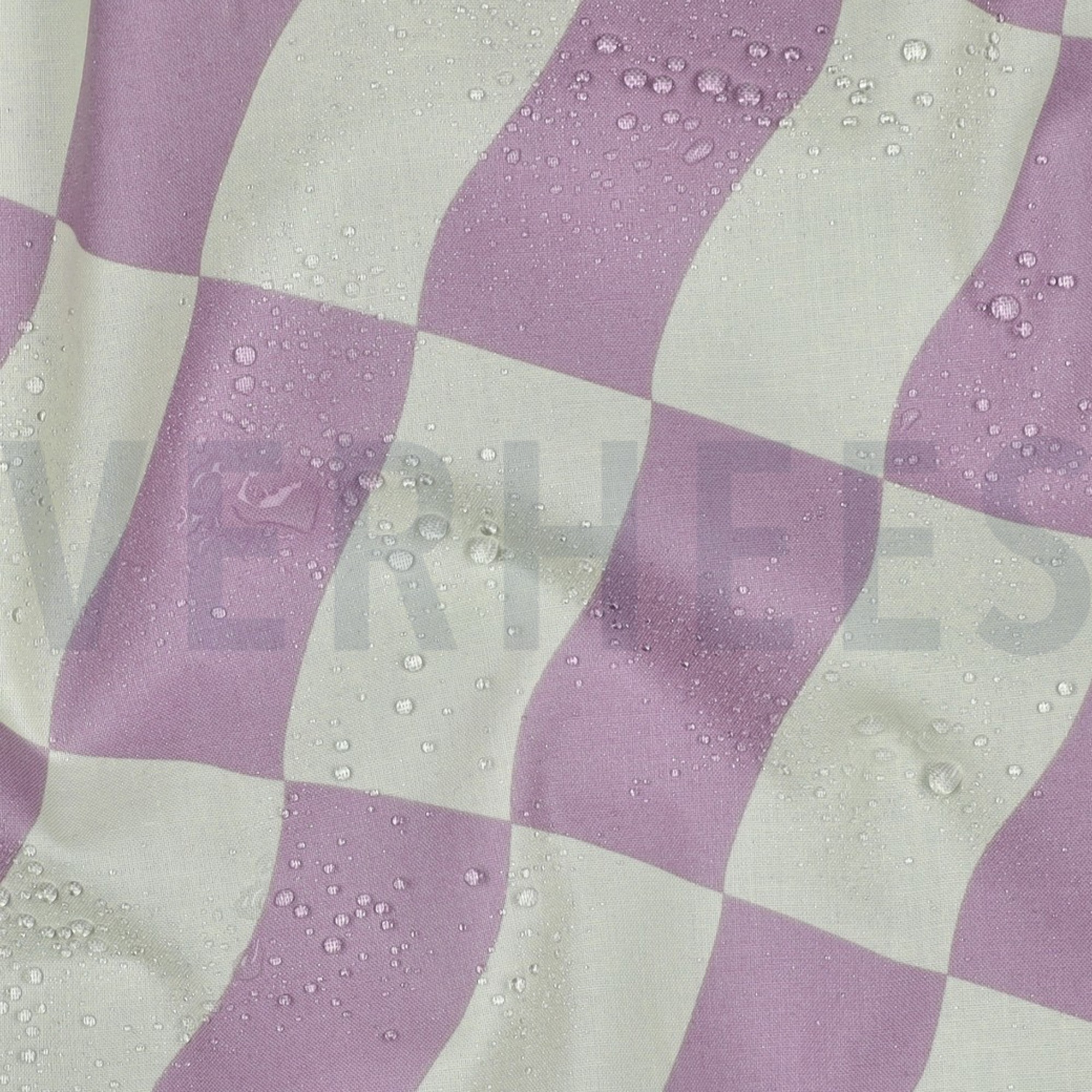 COTON ENDUIT CARREAUX LILAS (high resolution) #2
