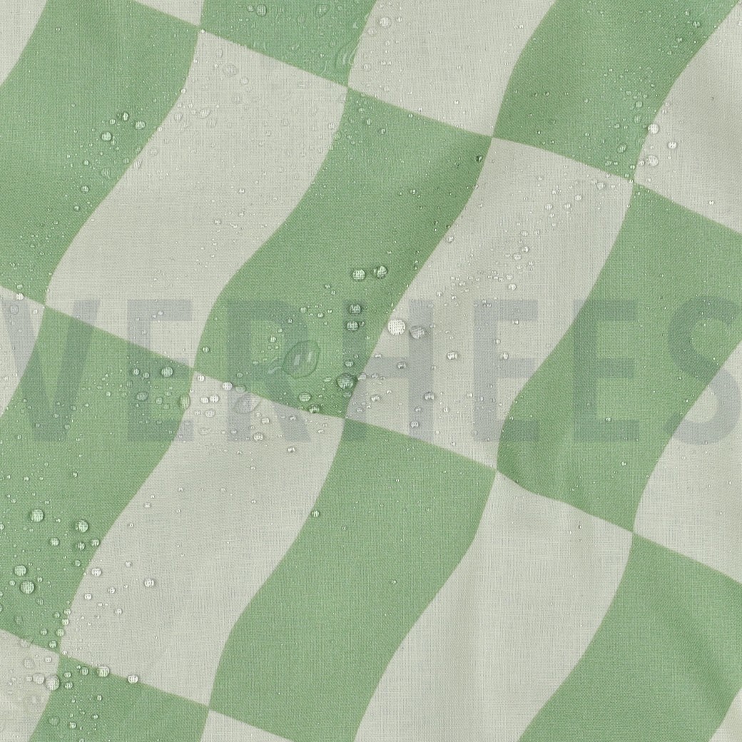 COATED KATOEN RUITEN GROEN #7