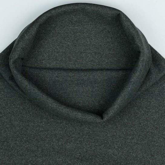 RIB BOORDSTOF ANTHRACIET GEMÊLEERD #7