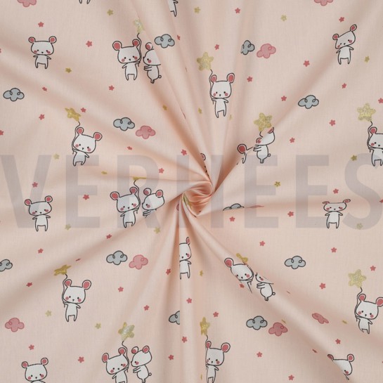 B-POPLIN GLITTER SWEET MOUSE POWDER #7