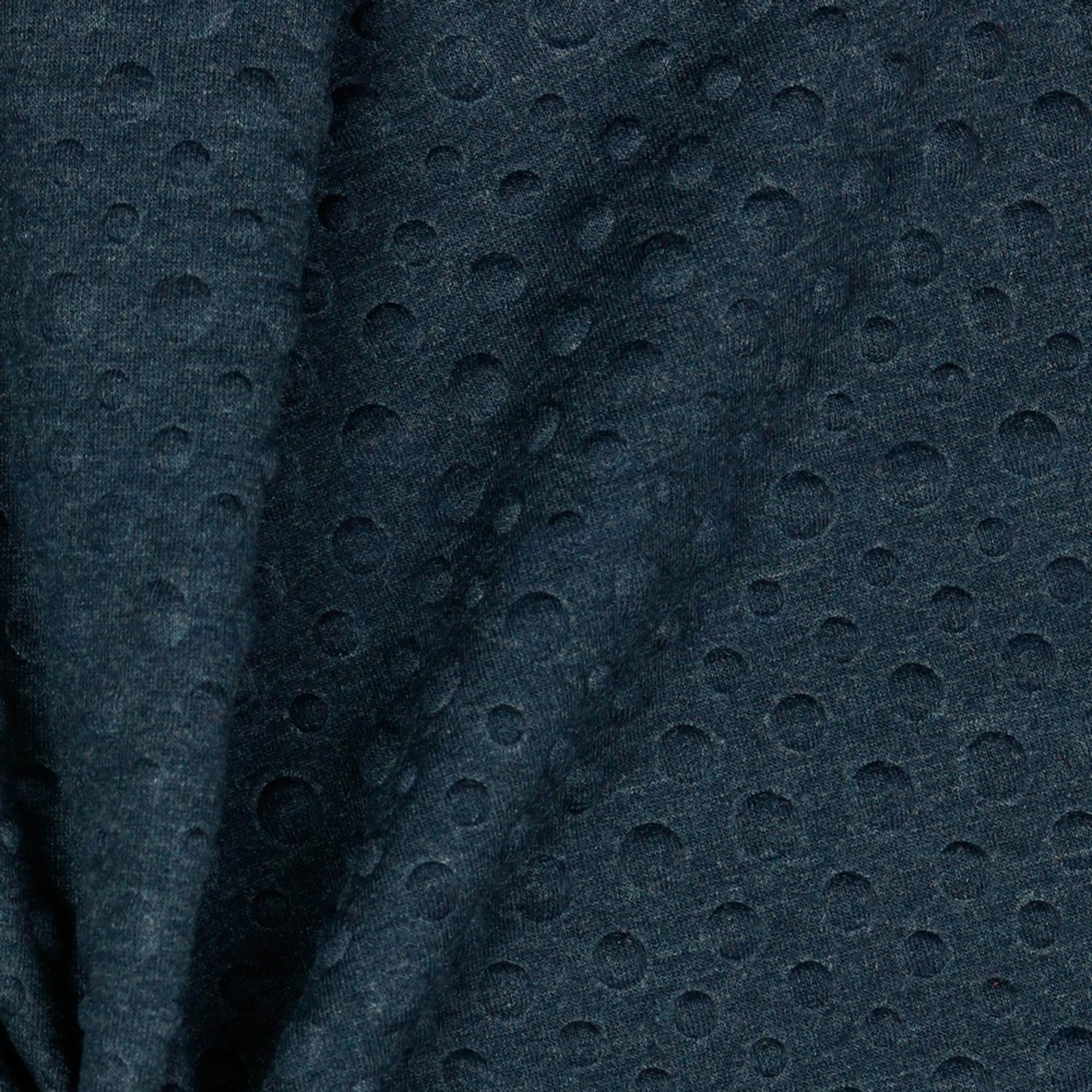 GEPRÄGTER FRENCH TERRY INDIGO MELIERT (high resolution) #3