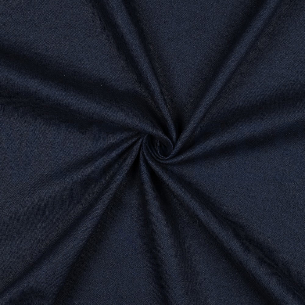 LINNEN GEWASSEN 170 GM2 MARINEBLAUW #7