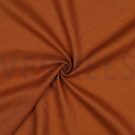 LINNEN GEWASSEN 170 GM2 KARAMEL #7