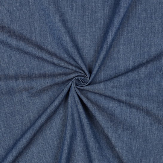 DENIM SLUB INDIGO BLAU #7