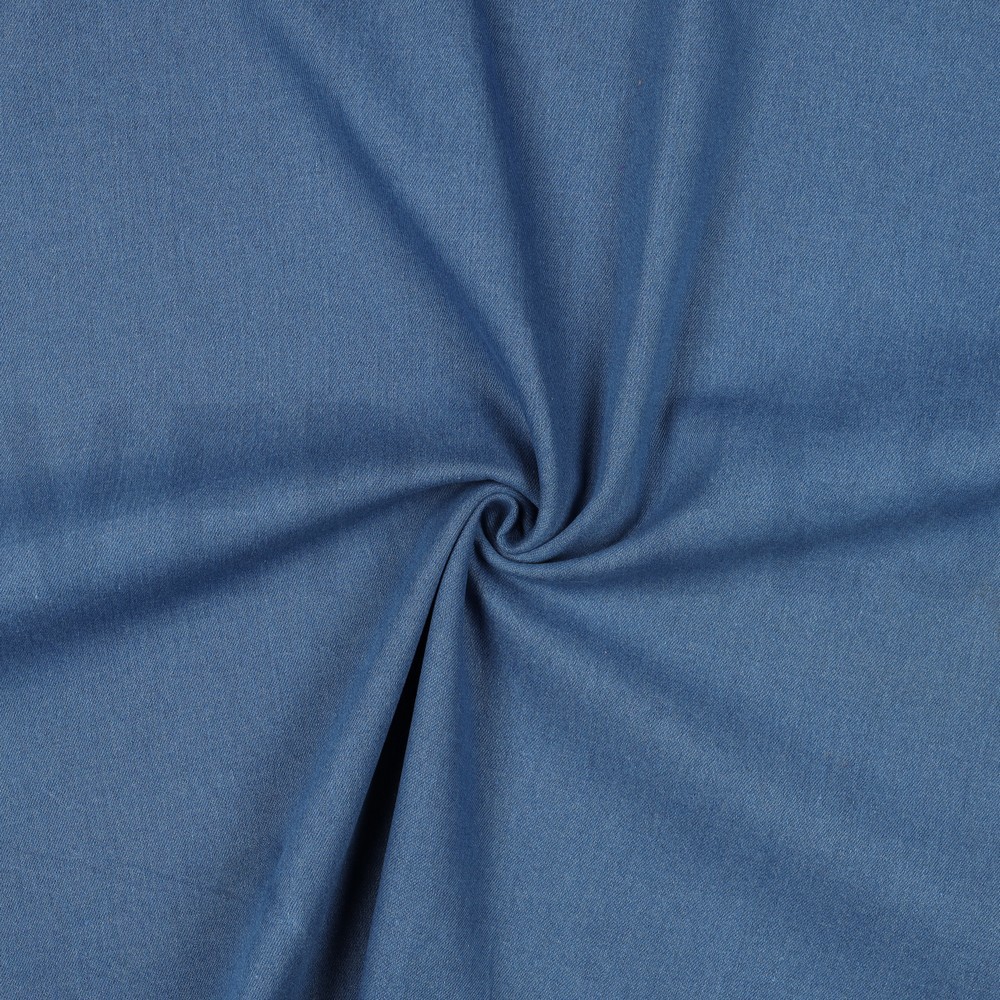 DENIM STRETCH 11OZ RECYCLED INDIGO BLEACHED #7