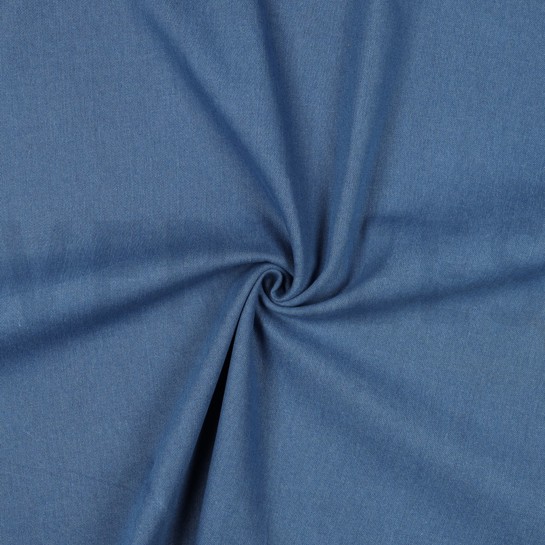 DENIM STRETCH 11 OZ RECYCLED INDIGO GEBLEICHT #7