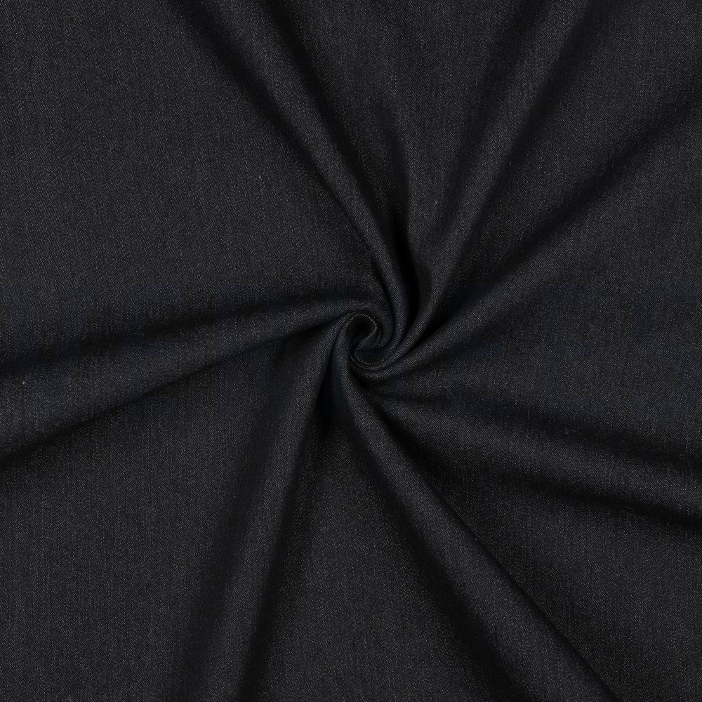DENIM STRETCH 9 OZ GERECYCLED ZWART #7