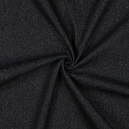 DENIM STRETCH 9 OZ GERECYCLED ZWART #7