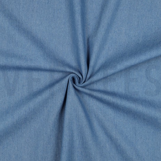 DENIM STRETCH 9 OZ GERECYCLED BLAUW #7