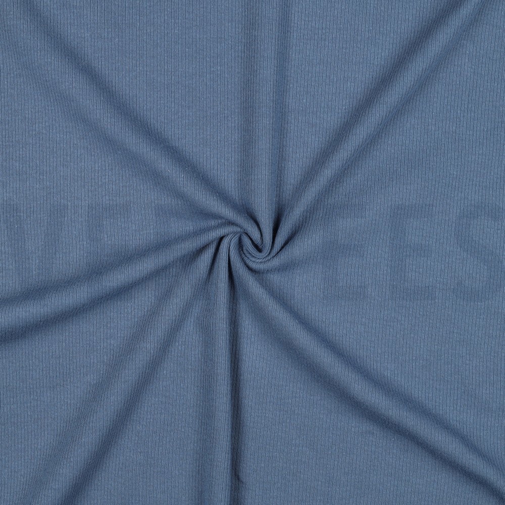 RIB JERSEY JEANSBLAUW #7