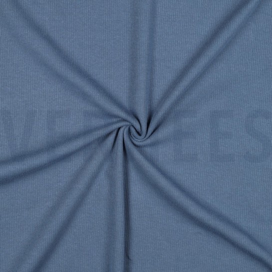 RIB JERSEY JEANSBLAUW #7