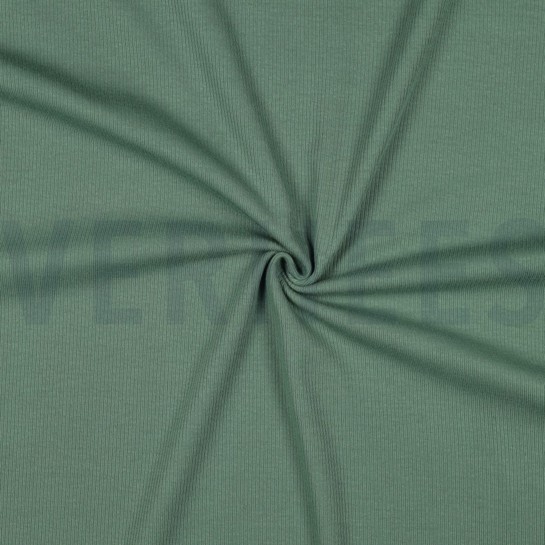 RIB JERSEY GROEN #7