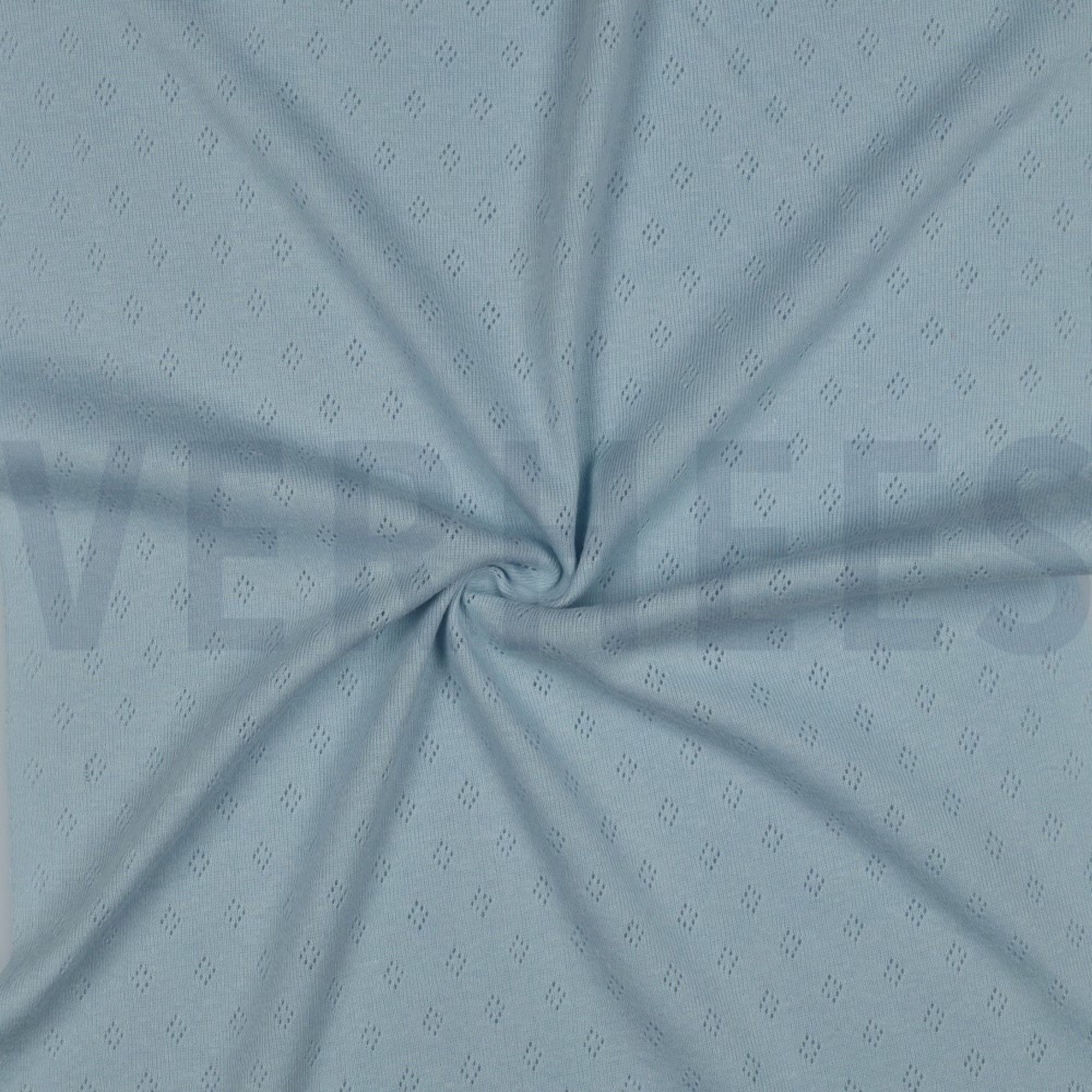 FEINSTRICKJERSEY AJOUR HELLBLAU (high resolution) #3