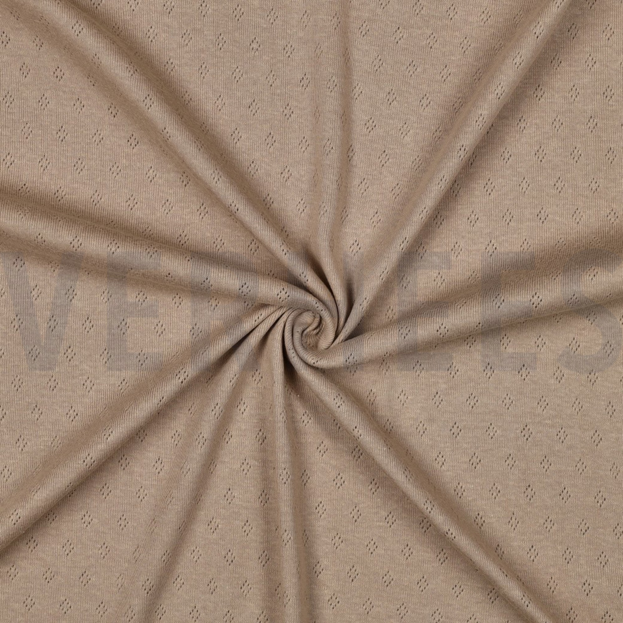 FEINSTRICKJERSEY AJOUR CAPPUCCINO (high resolution) #3