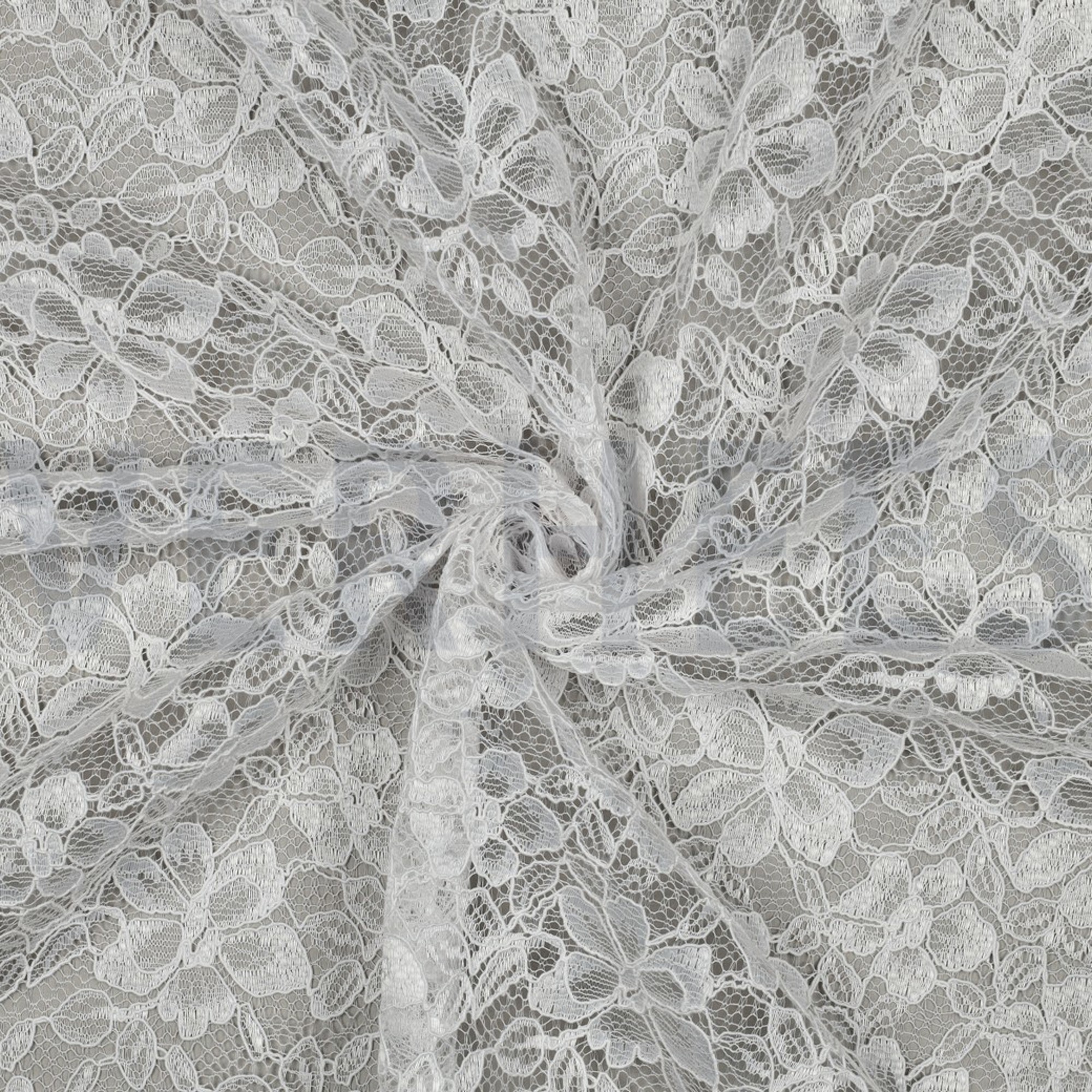 LACE TWO-SIDE SCALLOP WHITE (high resolution) #3