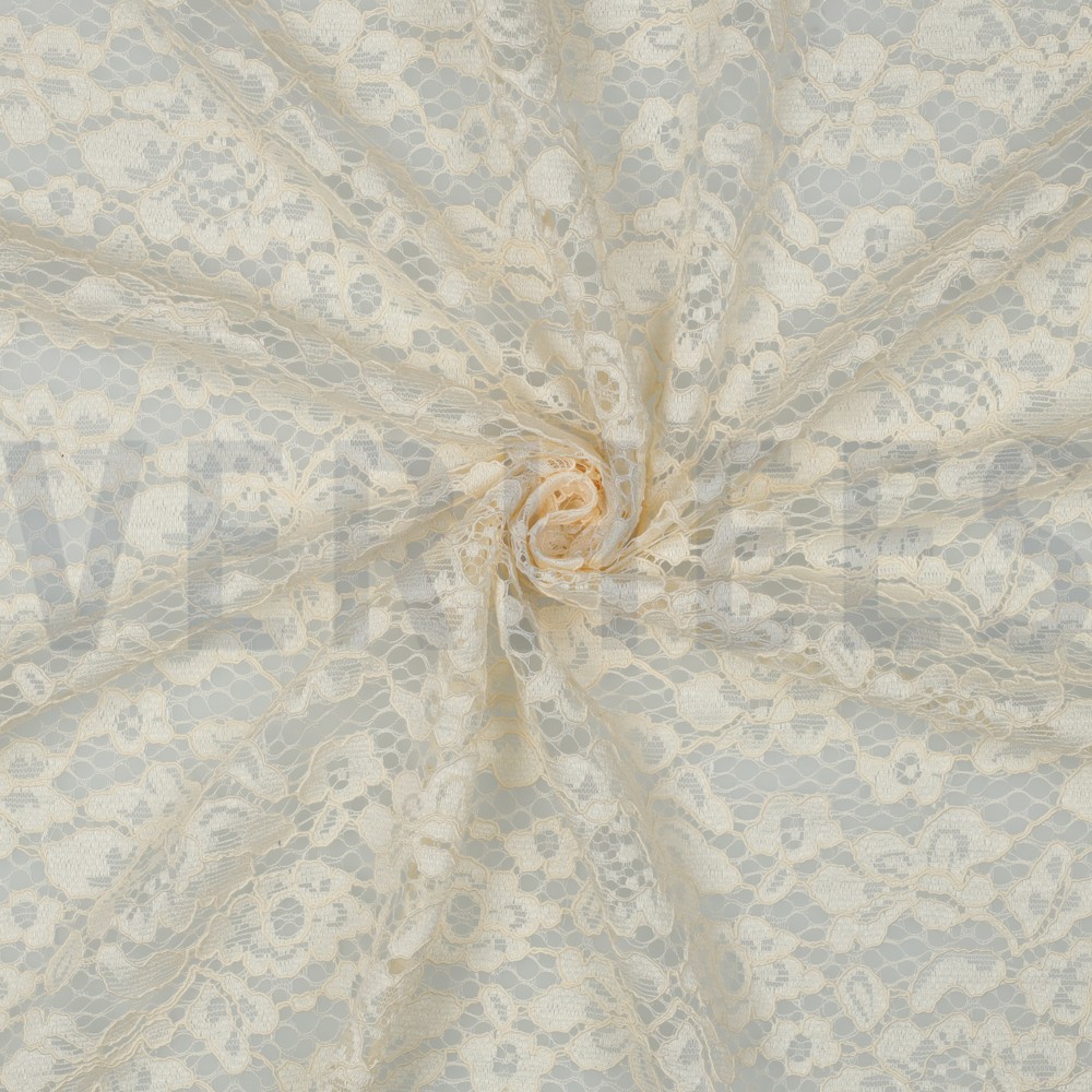 LACE TWO-SIDE SCALLOP ECRU #7